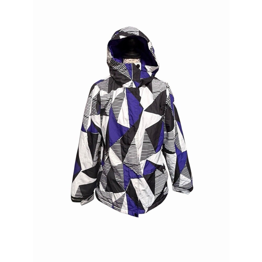 Empyre Snowboard Jacket Size Small Womens White purple 10,000 MM